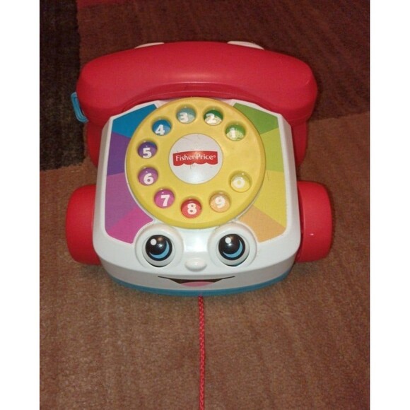 Fisher-Price Chatter Telephone Phone Pull Toy - Picture 1 of 7